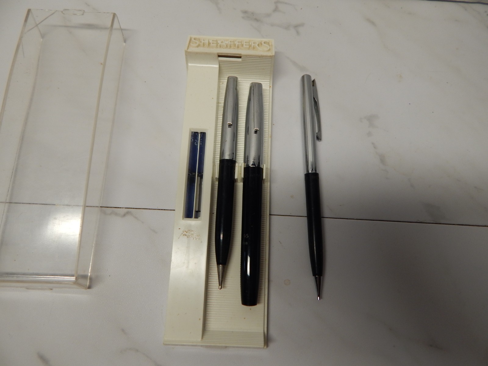 Vintage Set of 3 Scheaffers Pen and 2 Mechanical Pencils