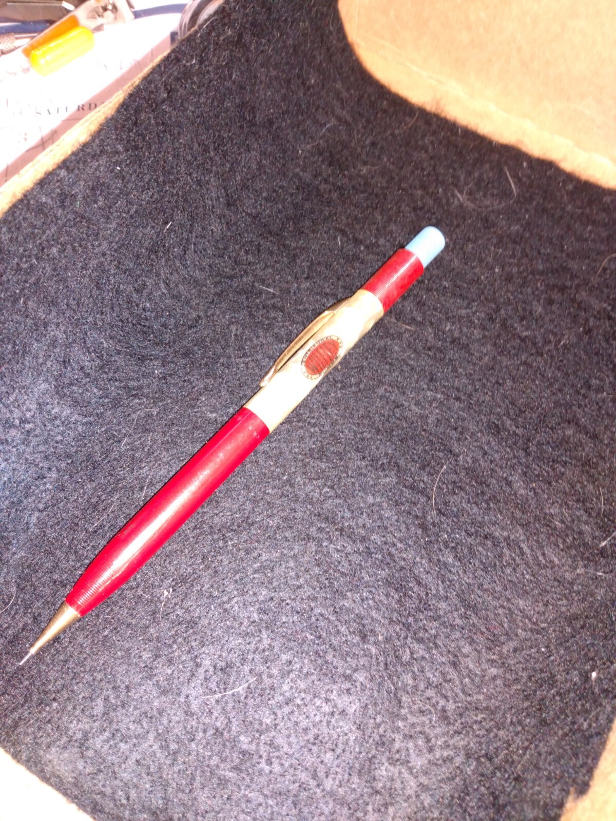 Sheaffer’s Red & gold 0.9mm Lead Mechanical Slim Utility Pencil – 1960’s