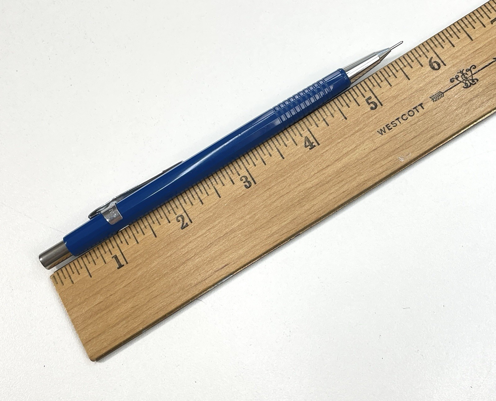 Vintage Pentel PS315 0.5mm Mechanical Pencil Japan Blue w/Lead Refills