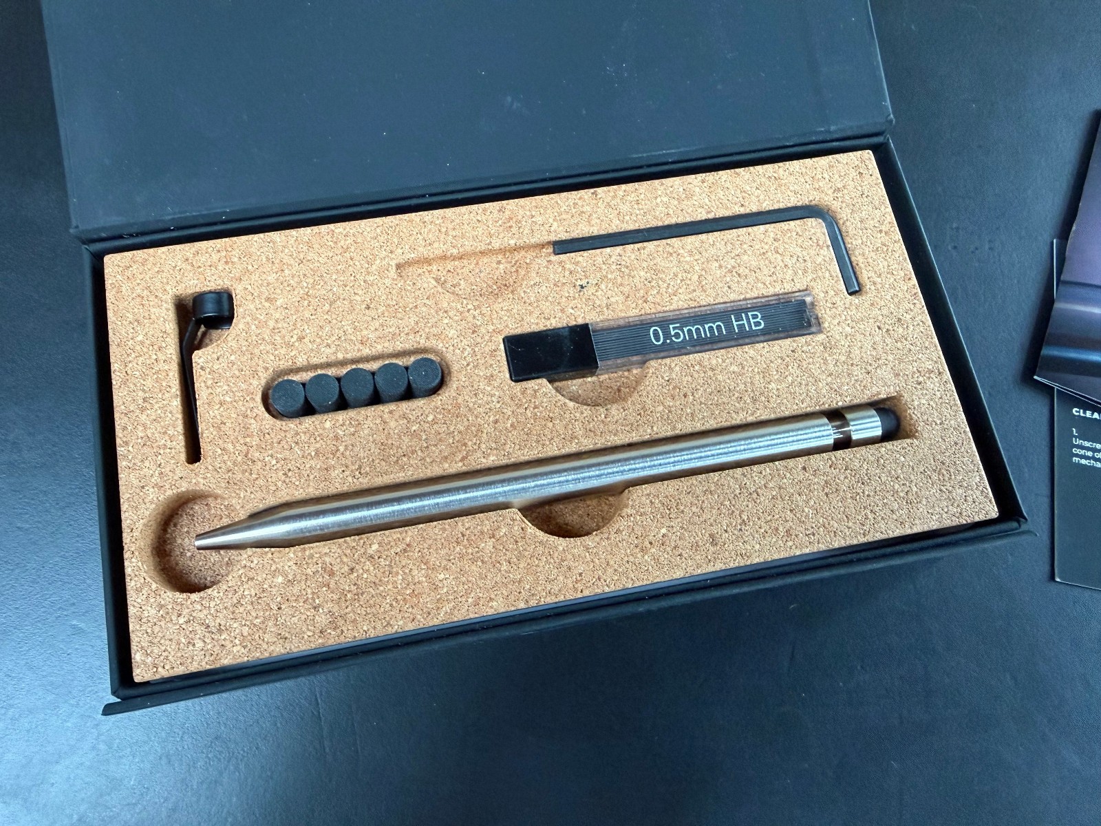 Modern Fuel Mechanical / Click Pencil in Stainless Steel — 0.5mm