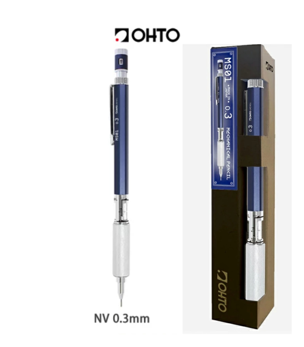 OHTO Mechanical Pencil 0.3mm MS01-SP3-NV Made In Japan