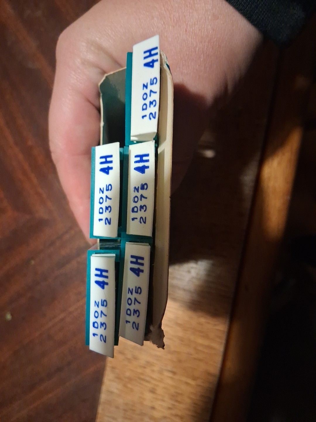 5 Dozen 2375 4H Berol Turquoise Drawing Leads