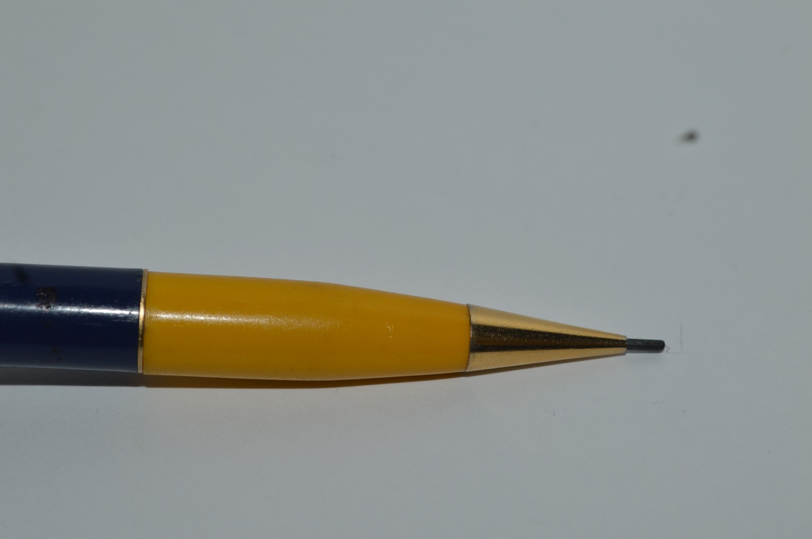 Planters Mr. Peanut Mechanical Pencil 1.1mm Red Barrel Made In USA Circa 1960’s
