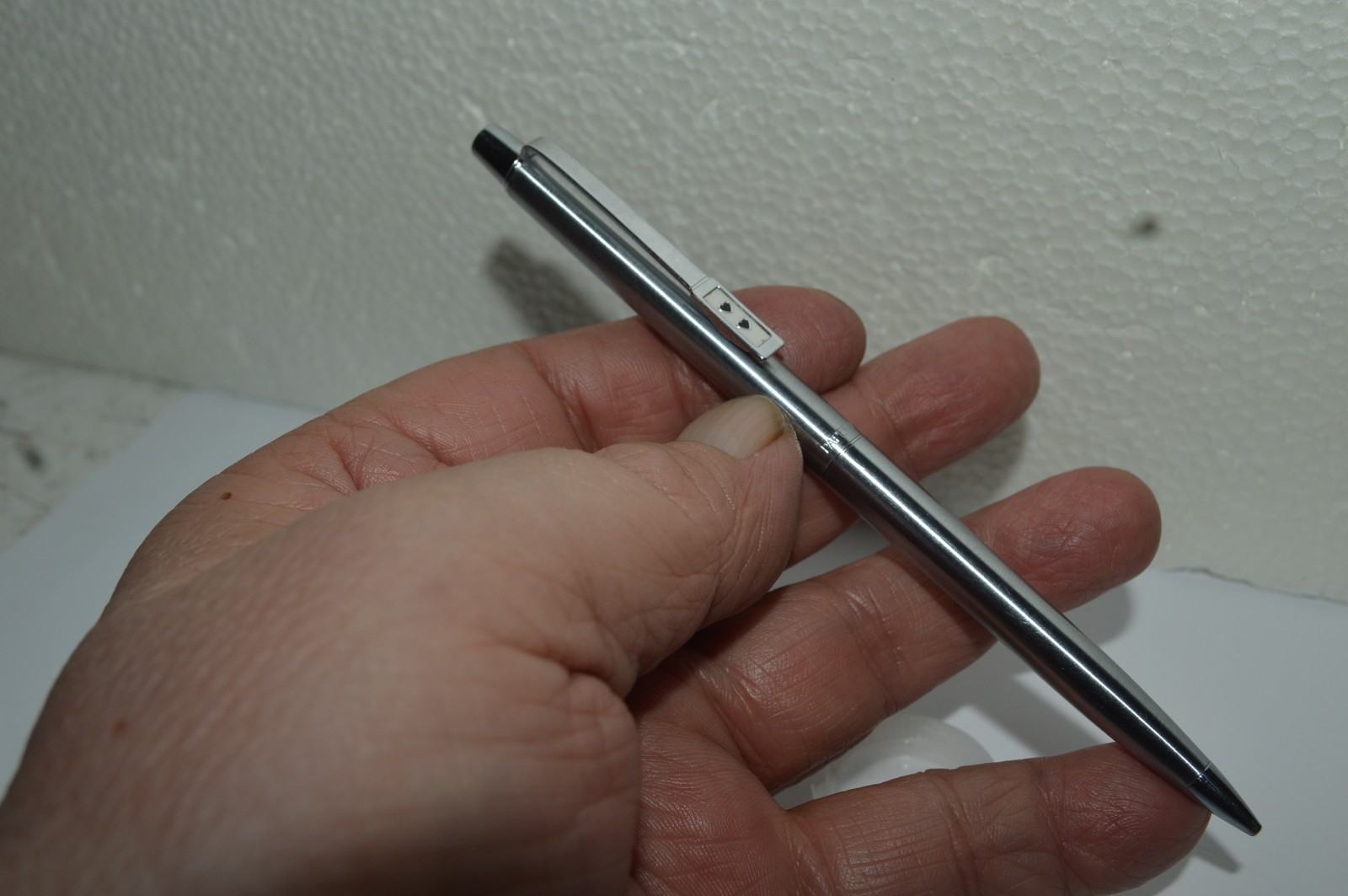 Paper Mate Profile # 2 Regular Grip Mechanical Pencil St Steel 0.9mm 1980’s USA