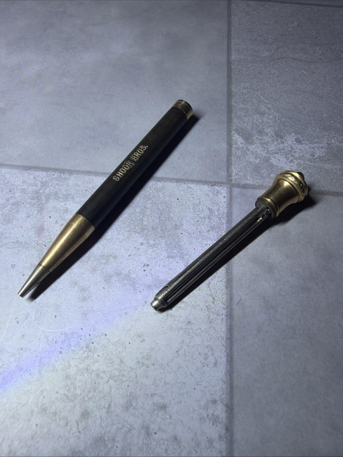 Antique 1920s Wahl Eversharp Shoor Bros Advertising Mechanical Pencil