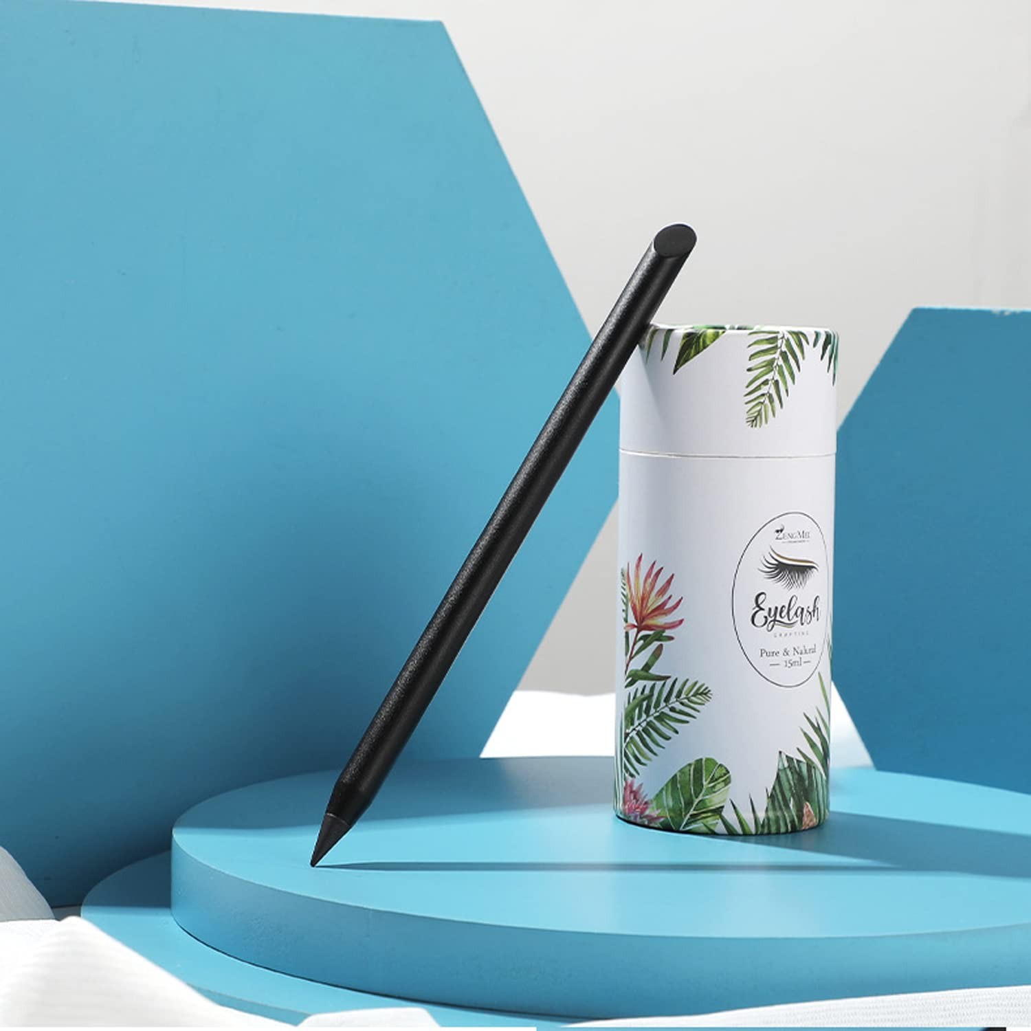 2Pcs Metal Inkless Pencil with BONUS 2 Replaceable Nibs, Metal Inkless Pen Eras