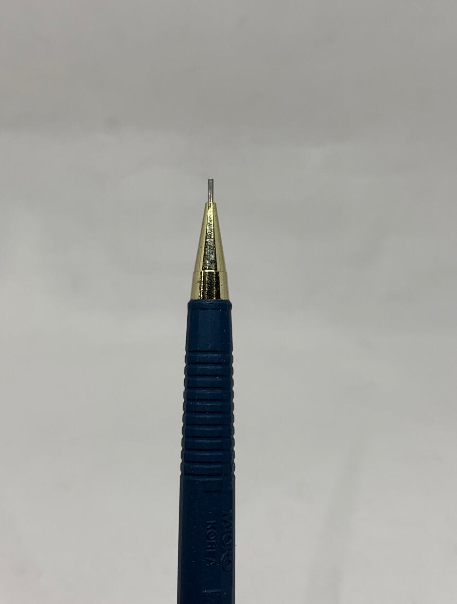 Vintage Micro “The Executive 0.5” Mechanical Pencil .5 Lead Made in Korea Blue