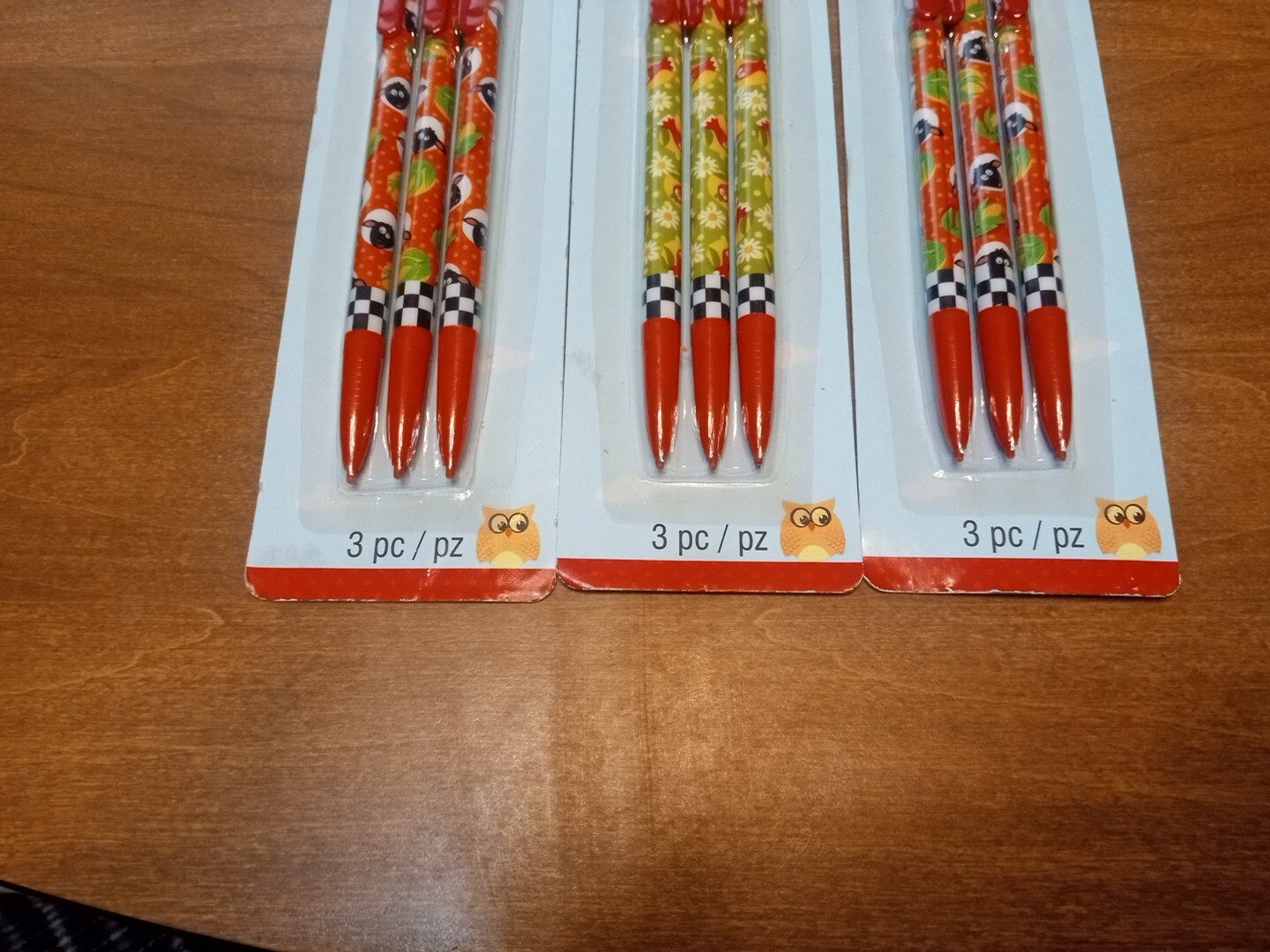 Vintage Mechanical Pencil And Ballpoint Pens Lot Of 5 Unused Packs Perfect Rare
