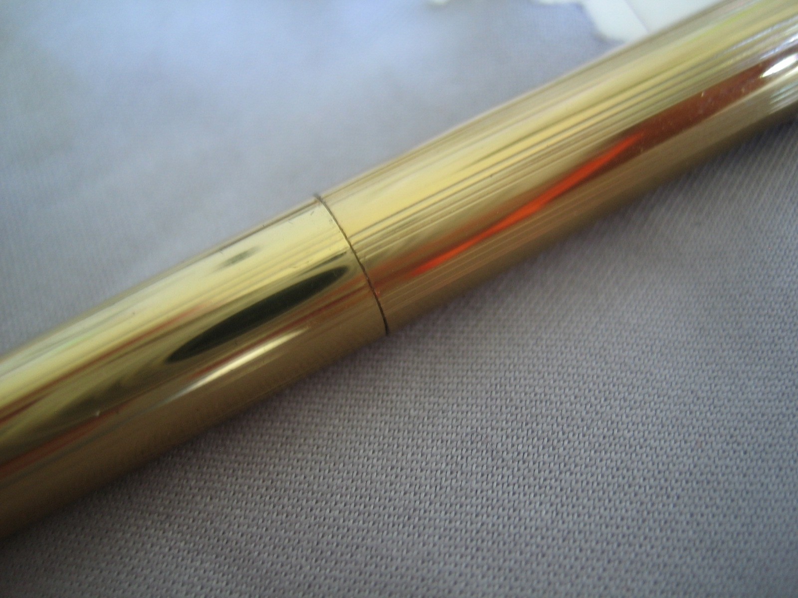 Gold filled color metal Twist Mechanical Pencil, 1.0 mm lead