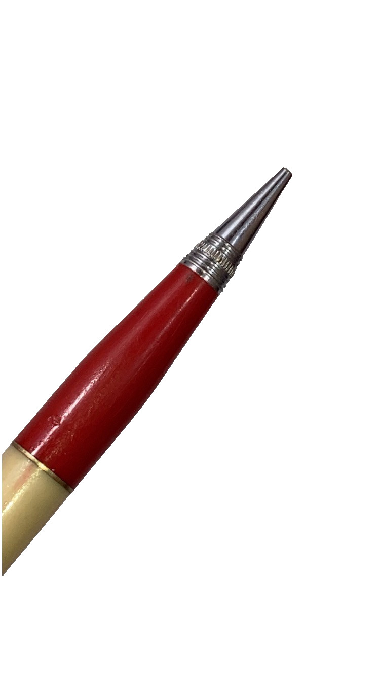 Vintage Rite Point Mechanical Pencil Figural Bowling Pin Top Wichita Kansas