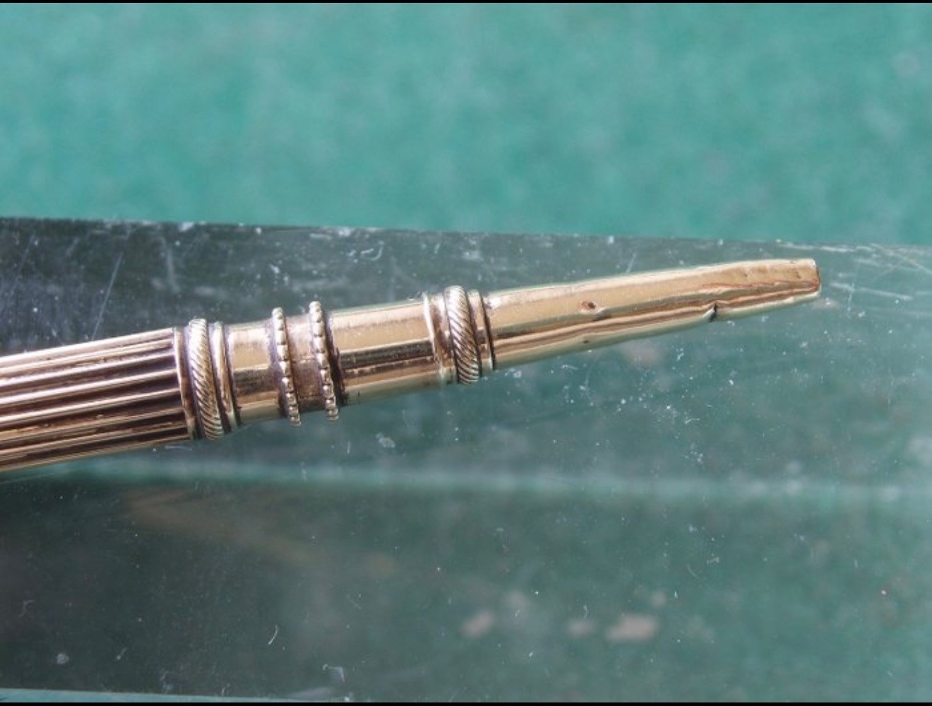 Antique Coronation 14k Solid Yellow Gold Mechanical Pencil