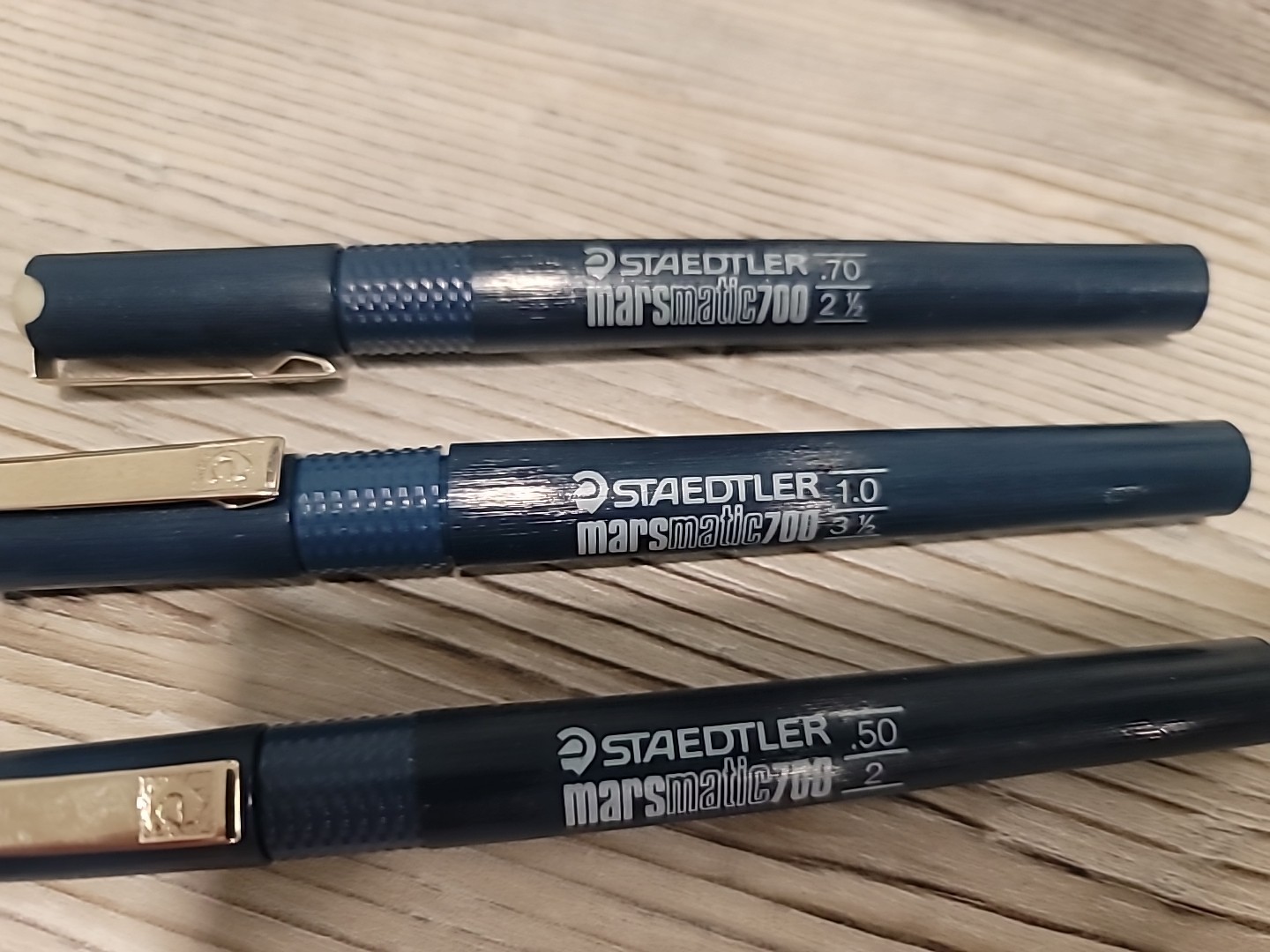 Vintage staedtier Marsmatic 700 lot of 5. 1.0,.70,.30, .50,.80