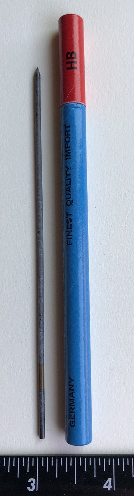 Vintage DIETZGEN Perfect Point 2mm HB Drafting Drawing Lead 6 Pack Tube Germany