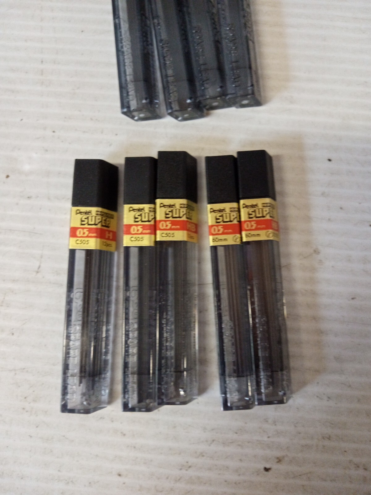Misc. Lot Replacement Leads – Pentel, Staedtler H HB 2H B F ~ Trl7#68