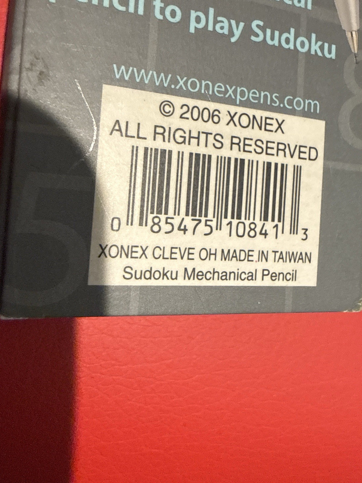 vintage Xonex Retro 51 twist action “Sudoku Pencil” set pencil/box/erasers/leads