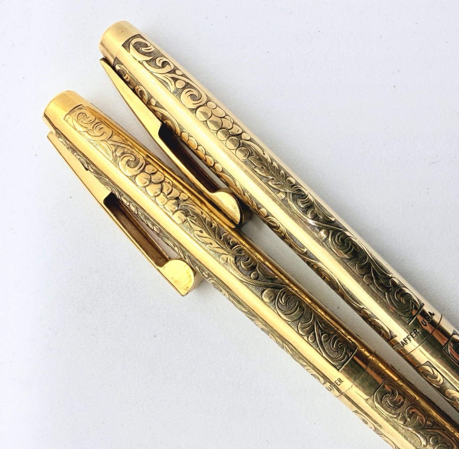 sheaffer Grapes Gold Plated mechanical pencil Continues Twist & Ballpoint Pen