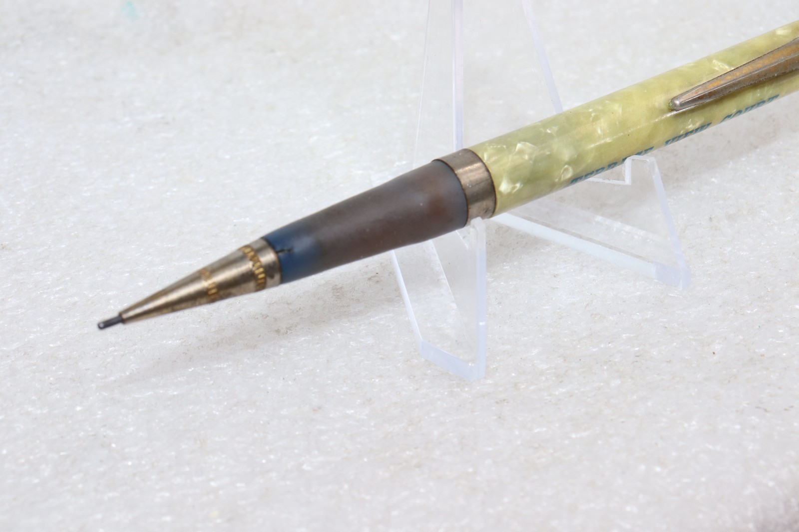 1930-1945 Terrace View Court Motel Celluloid Advertising Mechanical Pencil