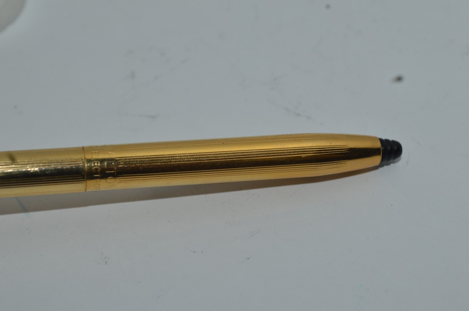 HAMILTON 14k Gold Electroplate Mechanical Pencil 0.9mm Made In USA Circa 1970s
