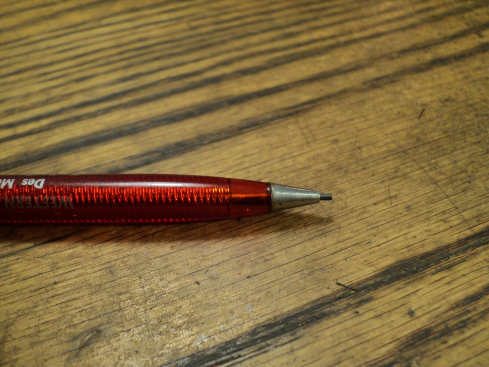 Vintage Scripto Mechanical Pencil Western Mutual Insurance Co Des Moines Iowa