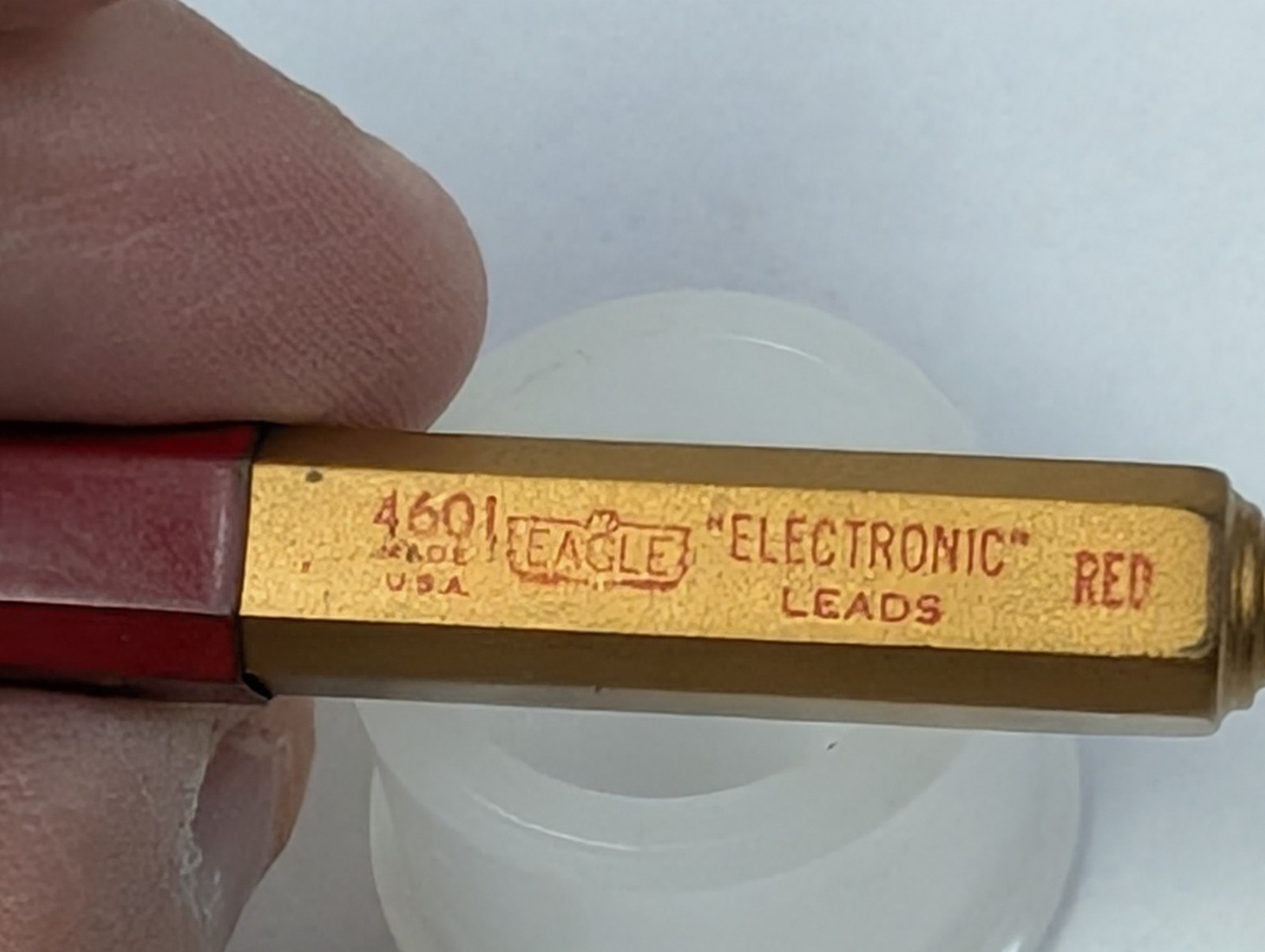Vtg Eagle Electronic Pencil Refill Leads #4601 Red