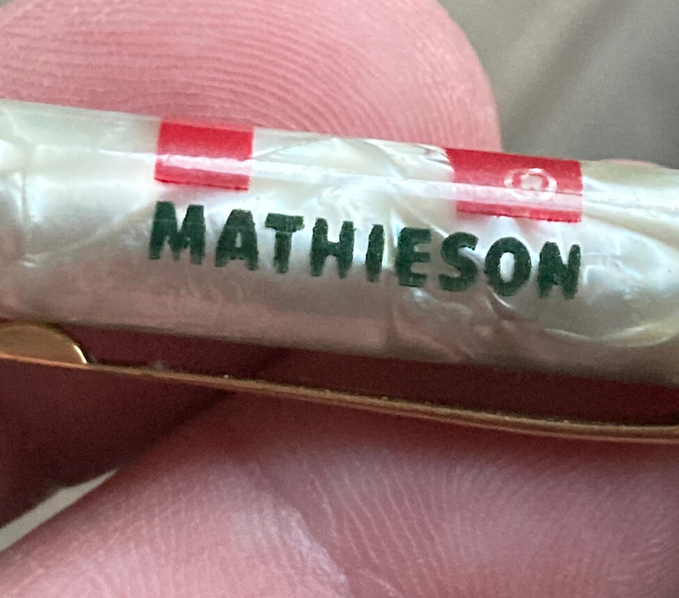 Vintage Scheaffer Mathieson Advertising Mechanical Pencil Farm Fertilizer