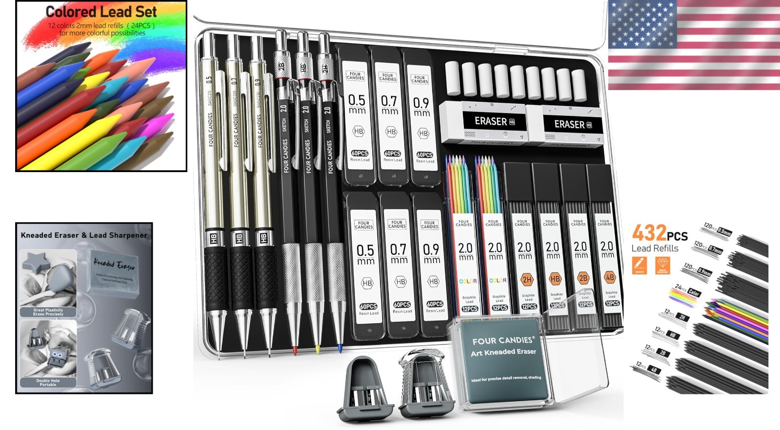 Ultimate Art Supplies Bundle with Storage Case