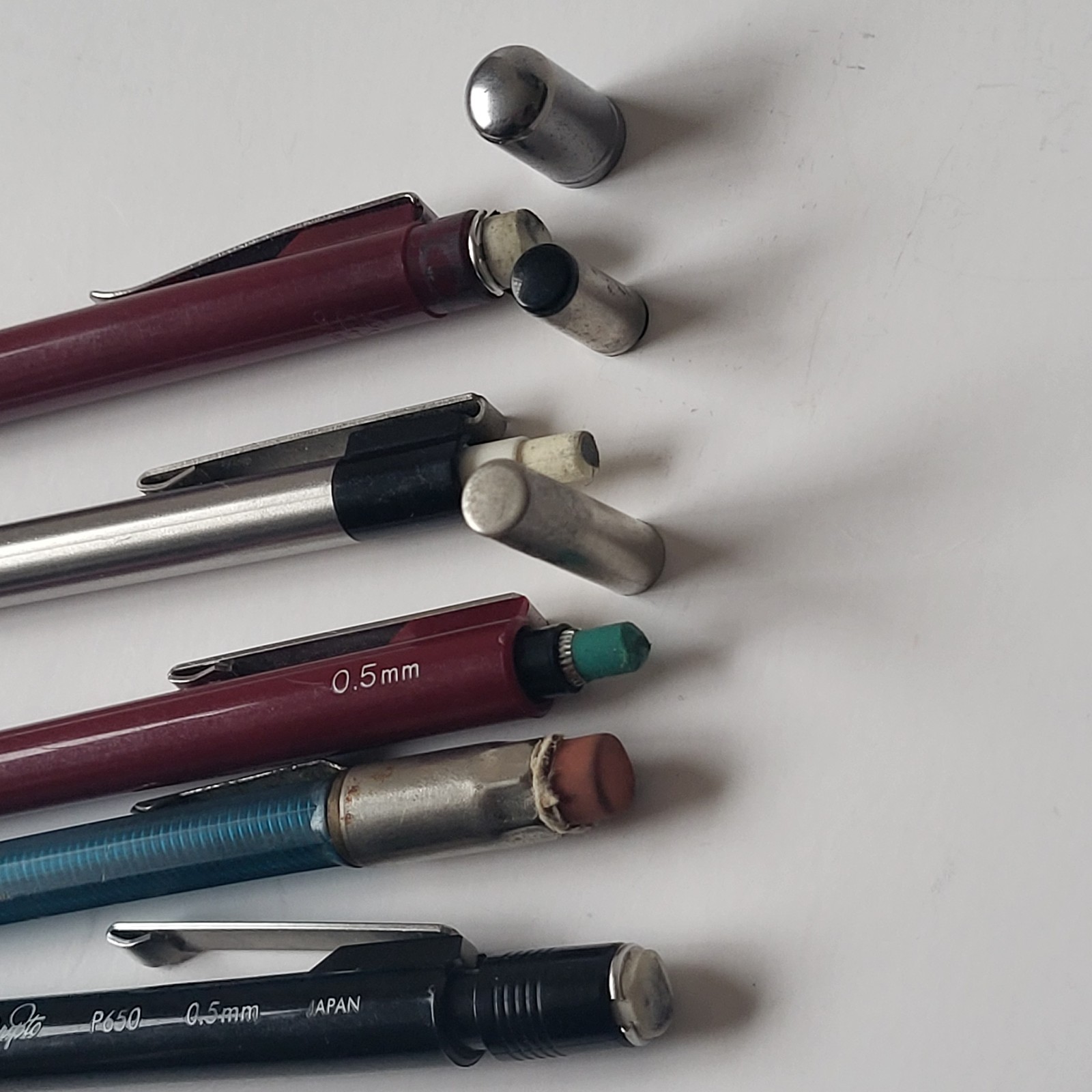 Mixed Mechanical Pencil Lot of 5 Scripto Berol Skilcraft Writing Collectibles