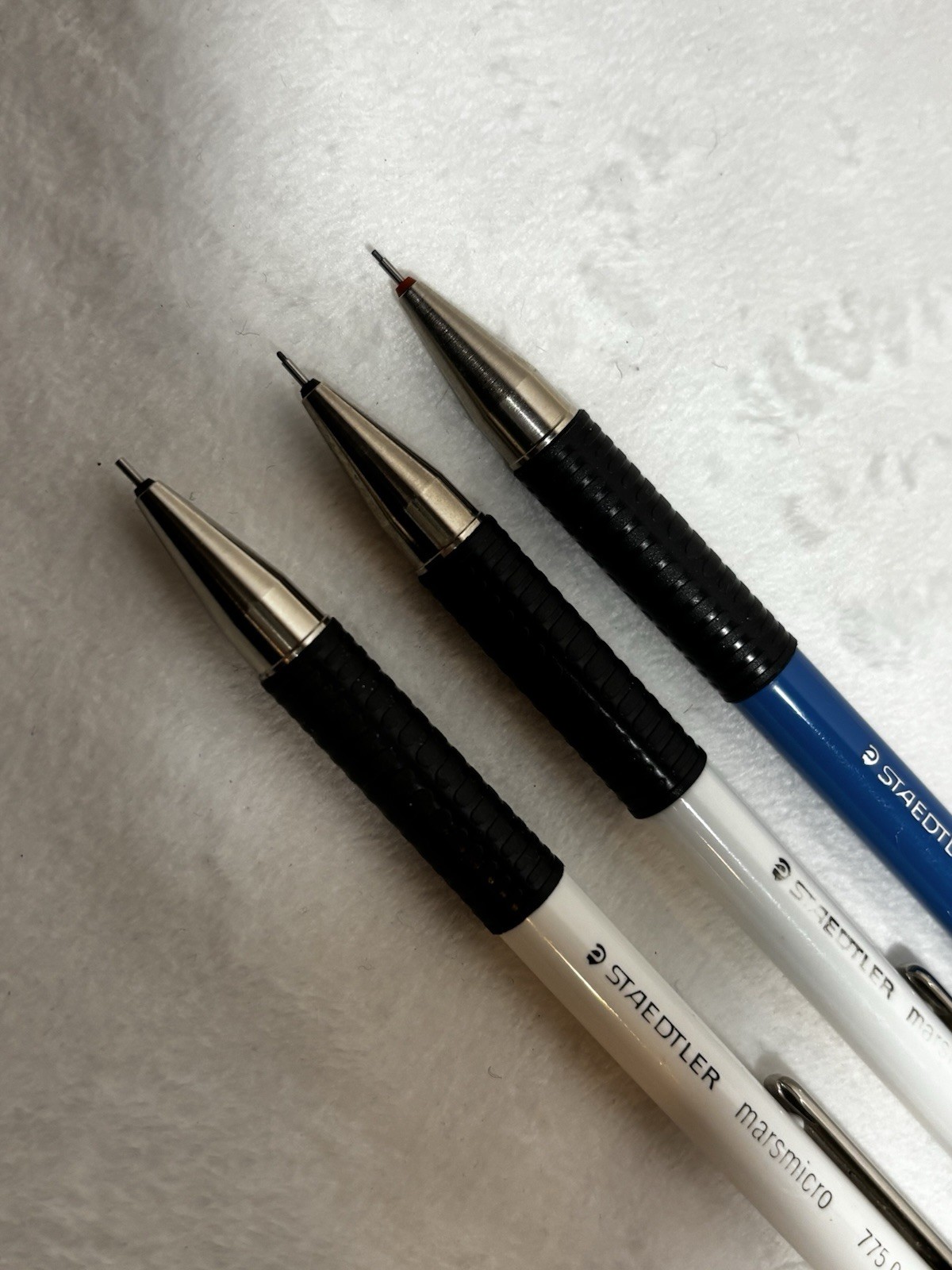 Lot of 3 Vintage Staedtler Mars Micro 775 Mechanical Pencils 0.5mm – Germany
