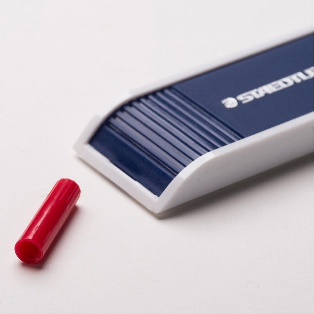 Mars Carbon Plomo, 2Mm, Rojo, 12 Plomo