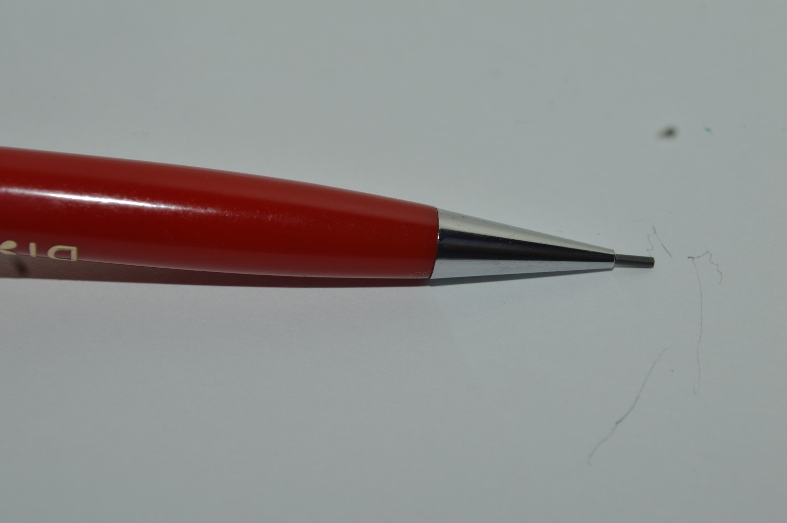 PLATINUM M30 Mechanical Pencil 0.9mm Dixie Cups Promo Red 1960’s Excellent