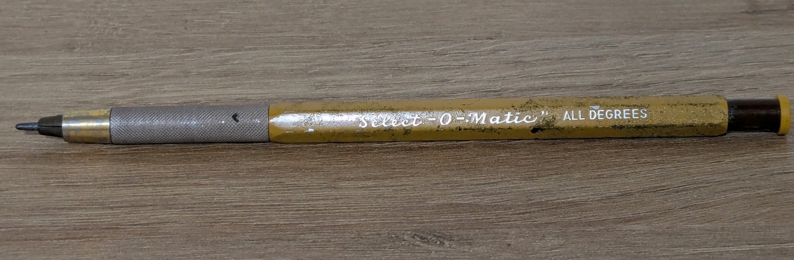 Vintage Koh-I-Noor Select-O-Matic Pencil Lead Holder # 5617 Has Lead