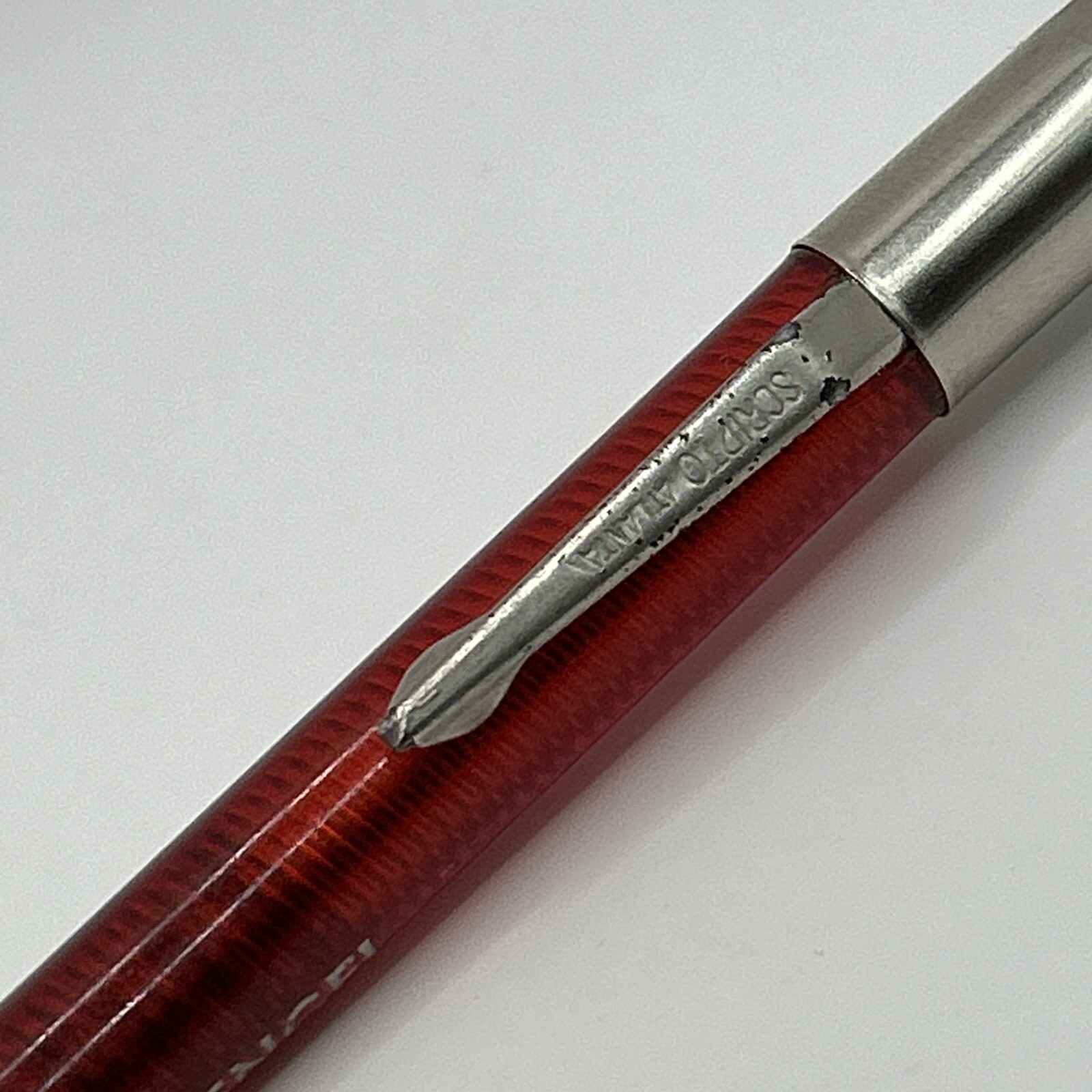 VTG Scripto Mechanical Pencil WESLEY ENGEL Friend, NE Corn Shelling Hay Baling