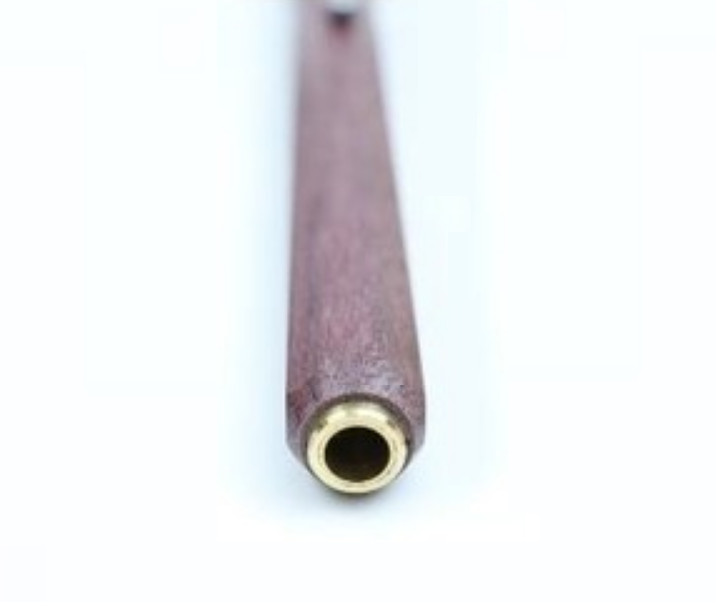 Handmade Mechanical Pencil Purpleheart Wood Twoonewood Hexagonal 0.5mm Handcraft