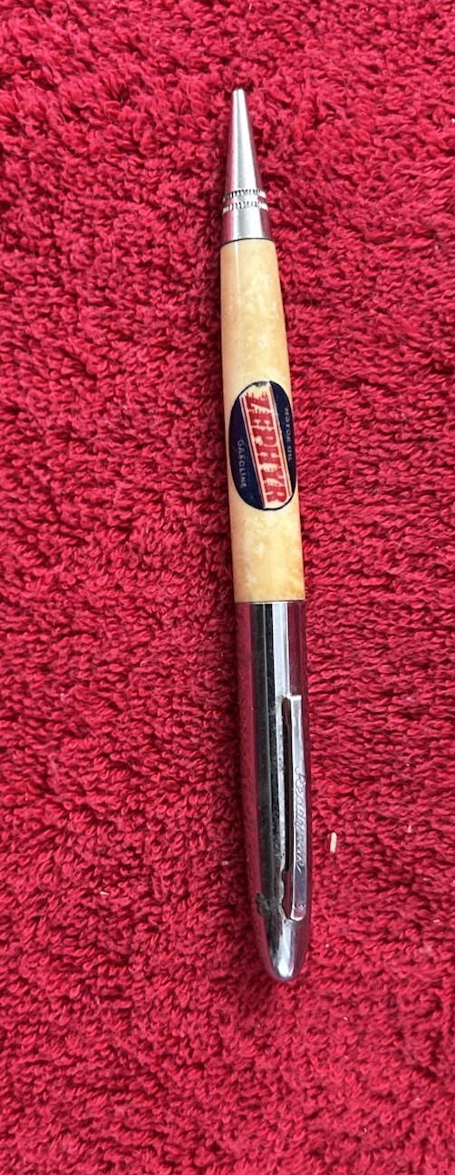 Bo’s ZEPHYR SERVICE Gas & Oil Mechanical Pencil Troy MO Vintage 1950’s / 1960’s