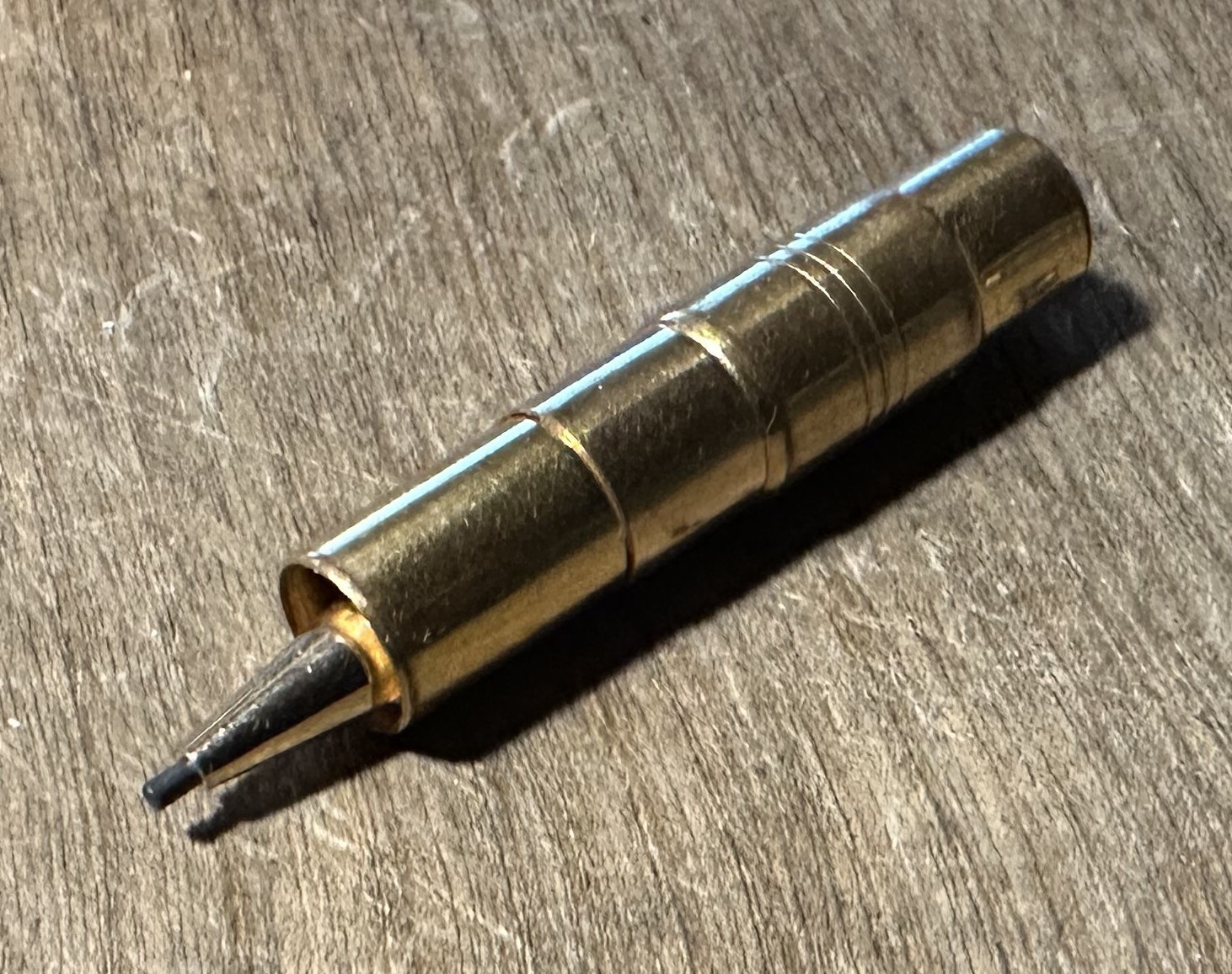 vintage Telescoping Stretch Mechanical Brass Pencil part