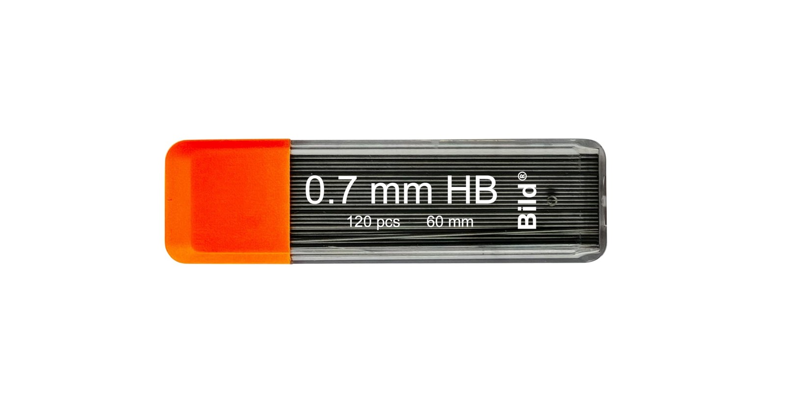 0.7mm Mechanical Pencil Lead Refills, HB Mega, Smooth Dark, Break Resistant