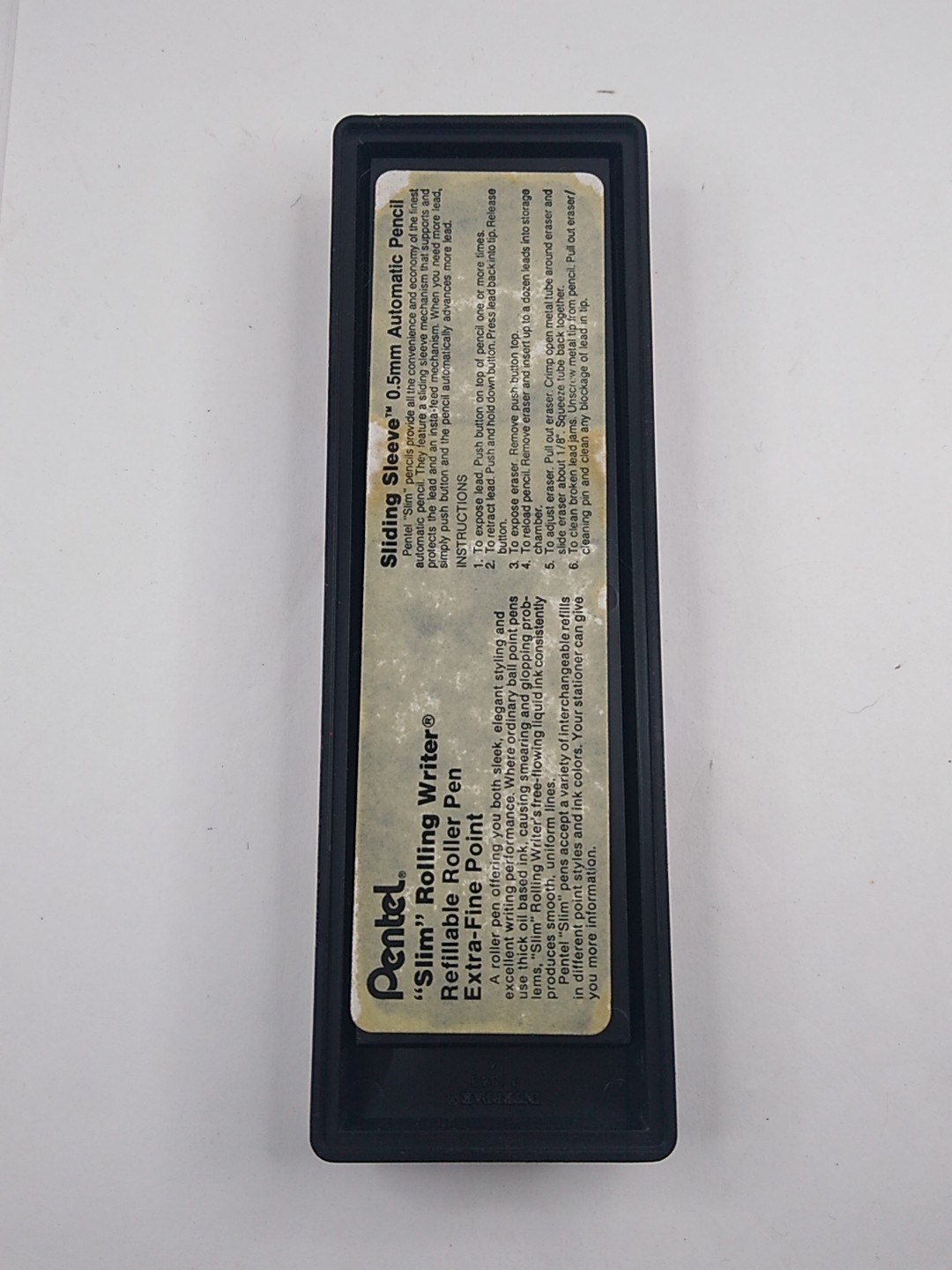 Vintage Blue PENTEL SLIM Automatic Pencil 0.5mm Japan