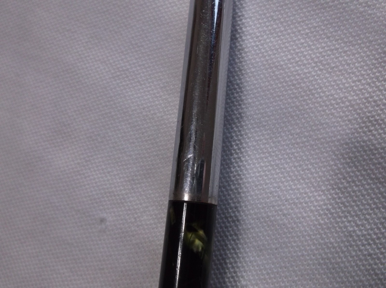 WAHL EVERSHARP CORONET GOLD & GREEN SHELL / CHROME REPEATER PENCIL / 1.1 mm