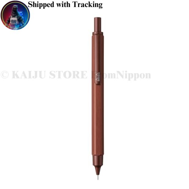 Rhodia Mechanical Pencil Script Refill Set 0.5mm Hexagonal Barrel Aluminum Body