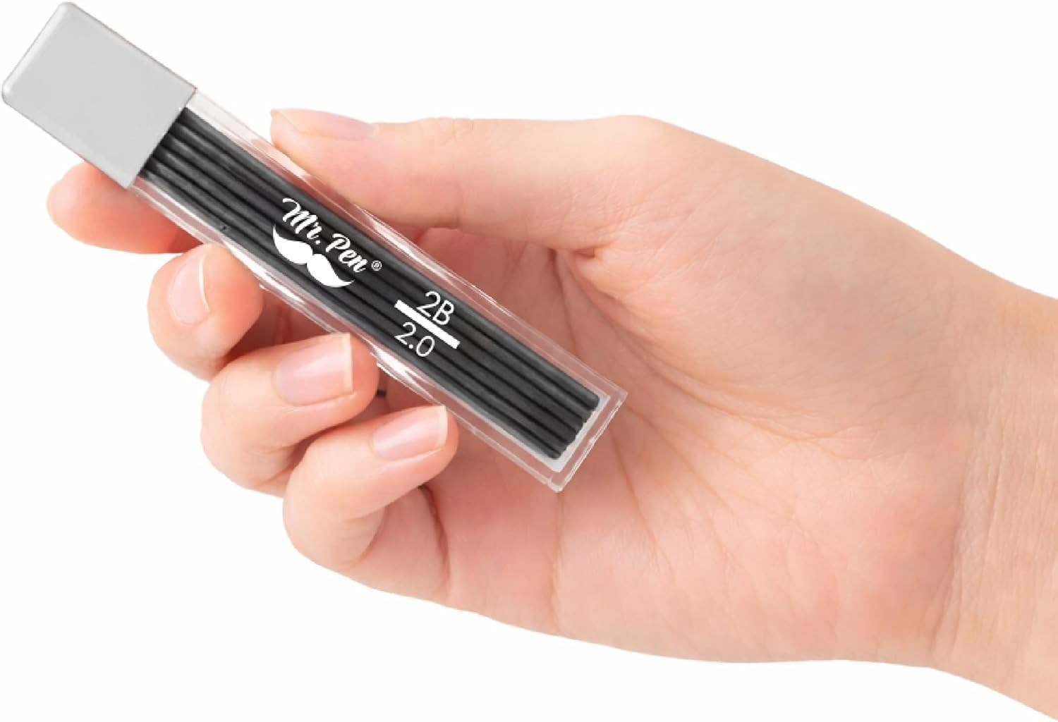 – 2.0 Mm Lead Refills, 48 Pack , Black, 90 Mm Length, Bold 2 Mm