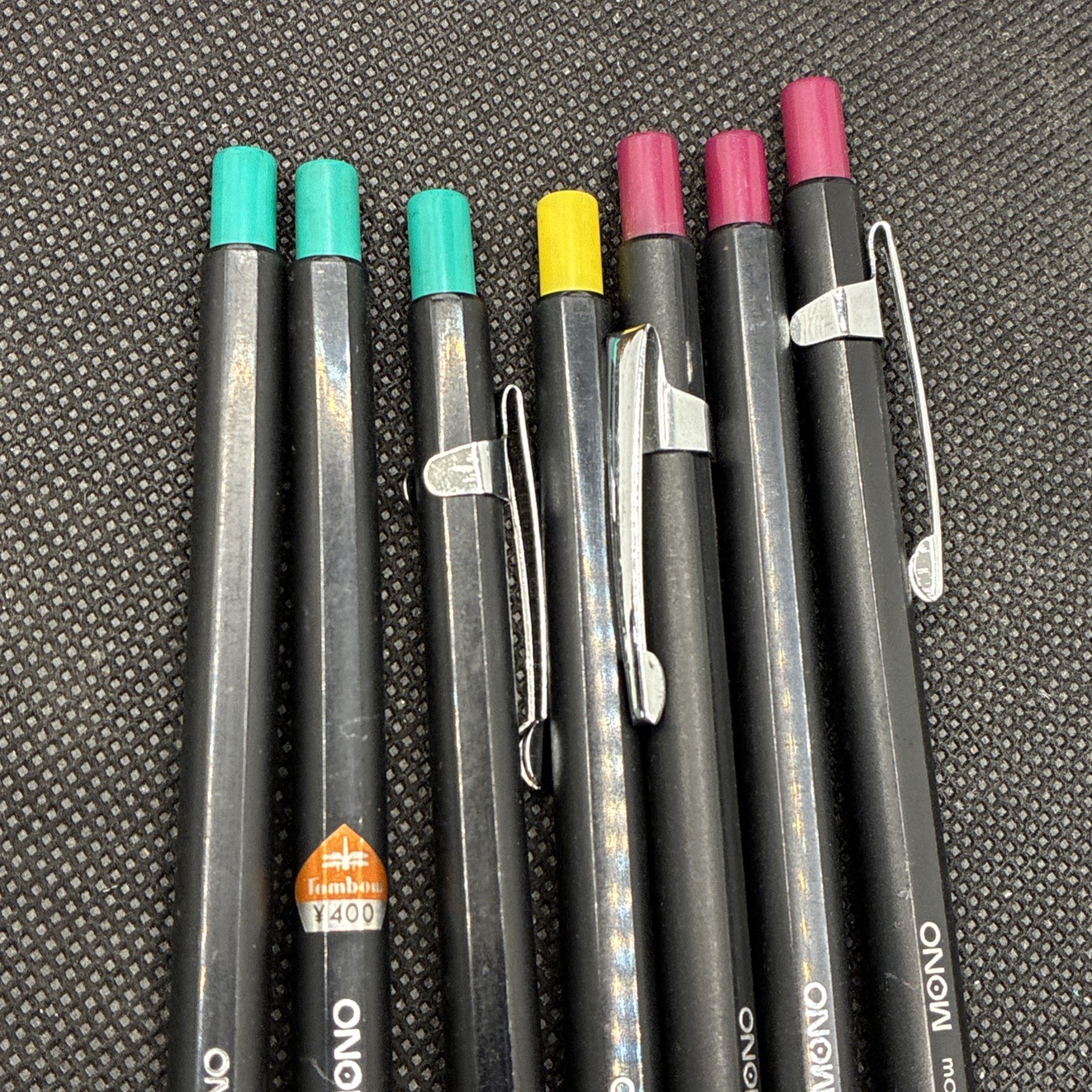 Lot Of #24 Vintage Tombow MONO Graph mechanical pencils Lead Holders Loc Ccc