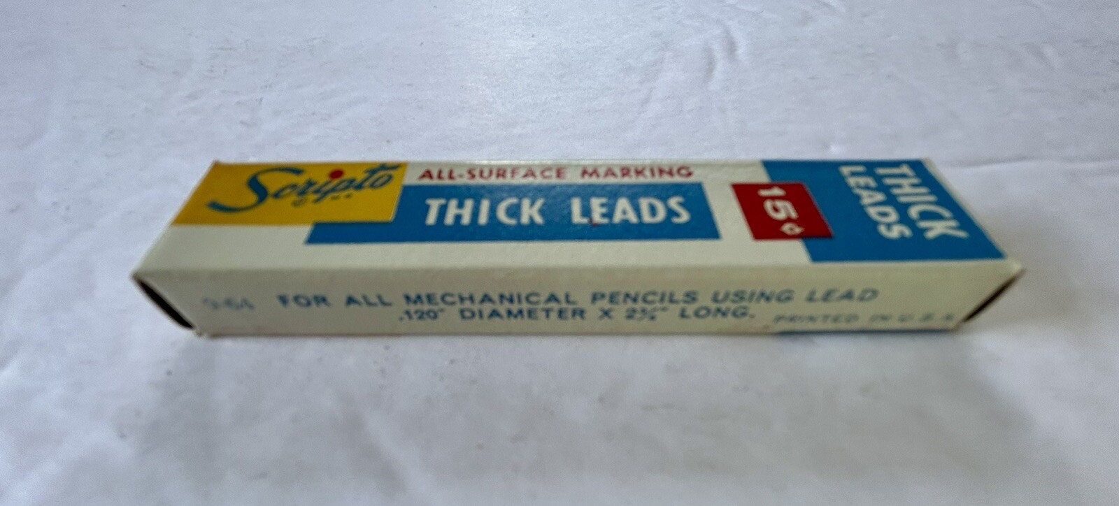 Vintage Lot of 24 Scripto Thick Leads G920 Red ~ Missing One Lead