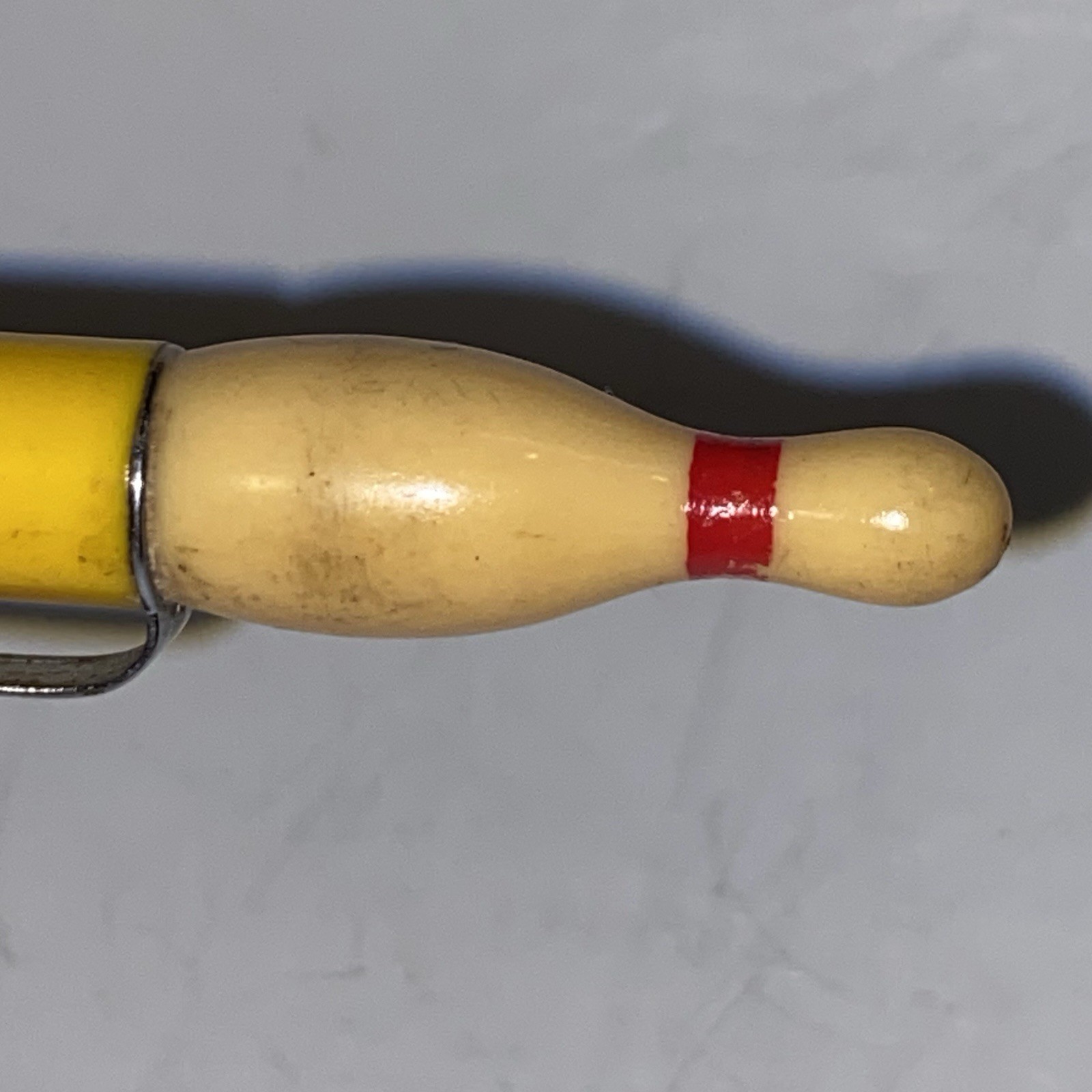 VTG Mechanical Pencil With Bowling Pin Top Ritepoint Sunset Lanes Pekin Illinois