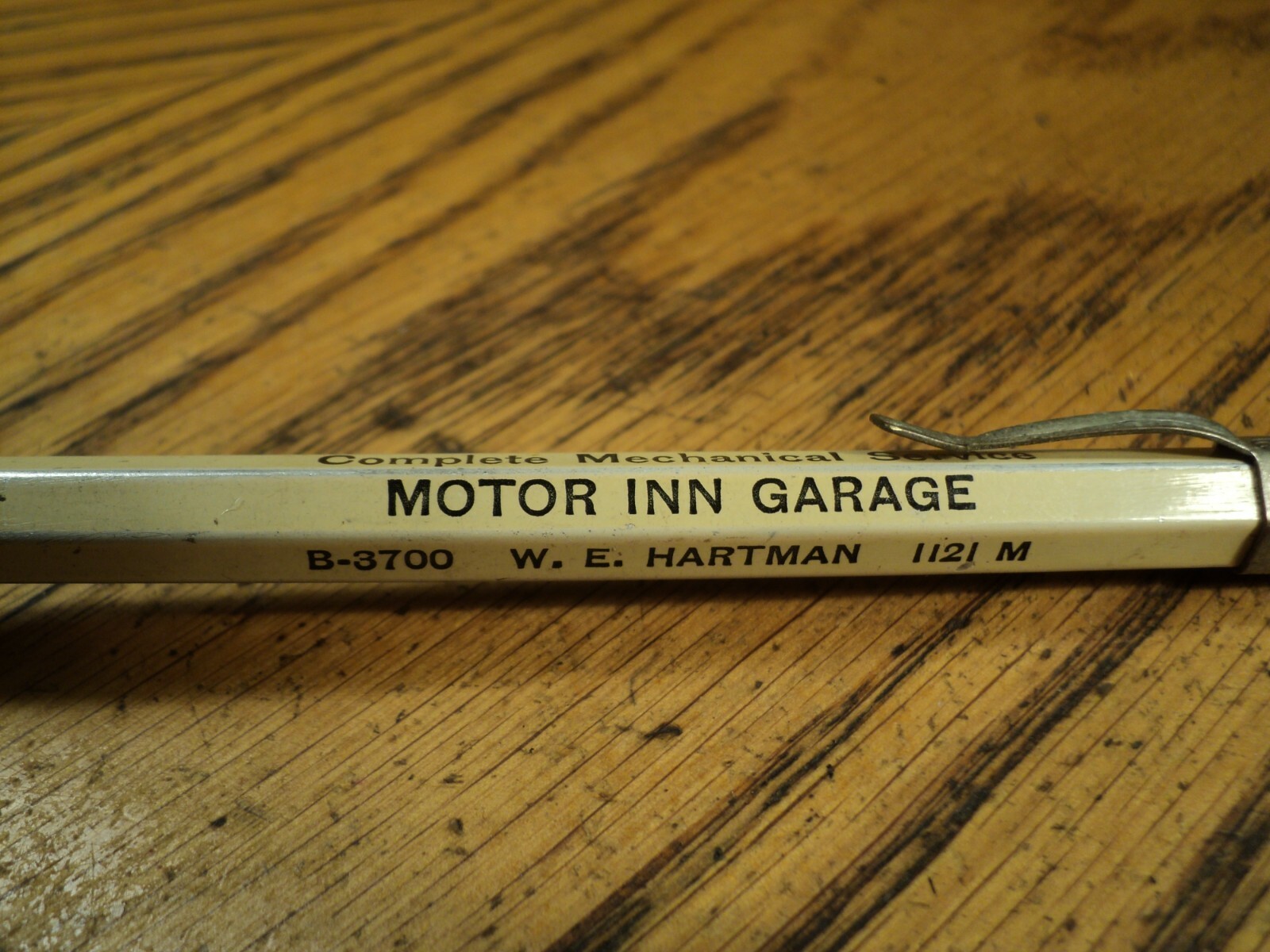 Vintage ADGIF Mechanical Pencil No. 4-47 Motor Inn Garage Brakes – Storage