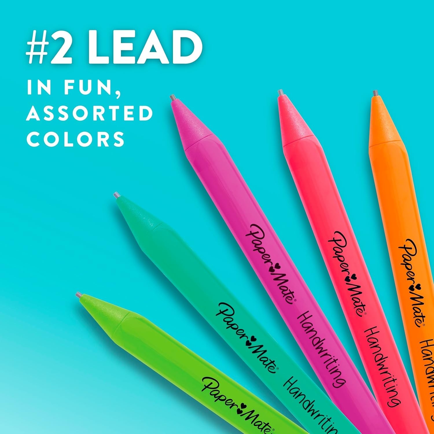 Erasable Triangular Mechanical Pencil Set – Assorted Colors for Kids Writing Joy
