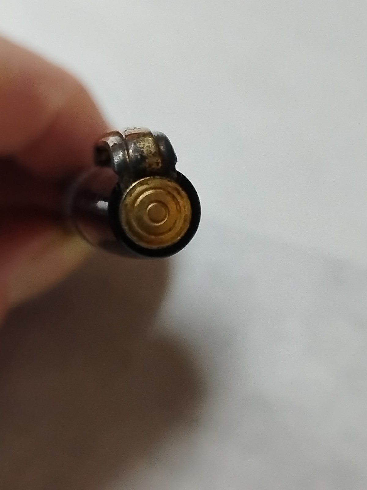 VTG Waterman Mechanical Pencil Black & Gold Parts Only Mid-Century USA #Q6