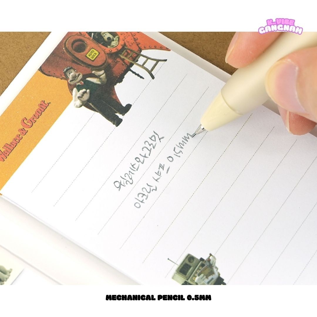 Wallace & Gromit Acrylic Charm Mechanical Pencil 0.5mm Full Box 20pcs
