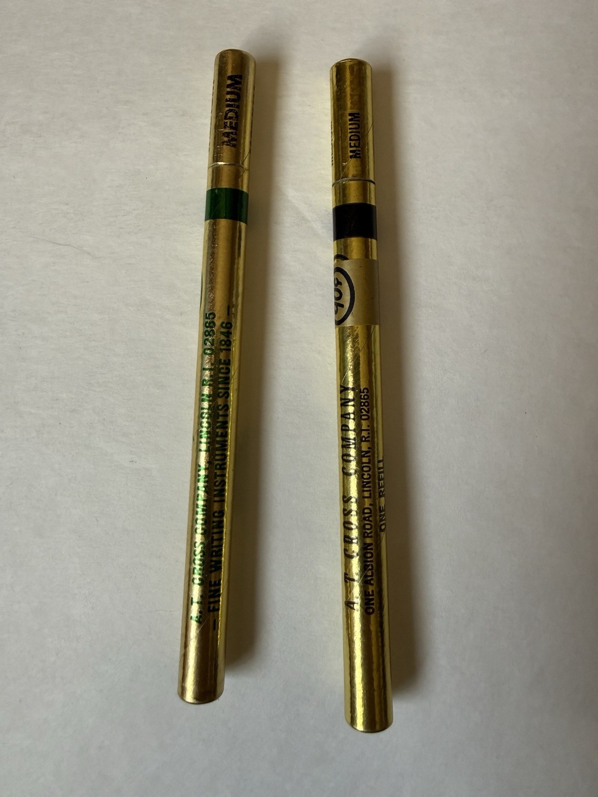 Vintage Cross Pen & Pencil Lot 1/20 12k and 10k gold filled + Mechanical Pencil