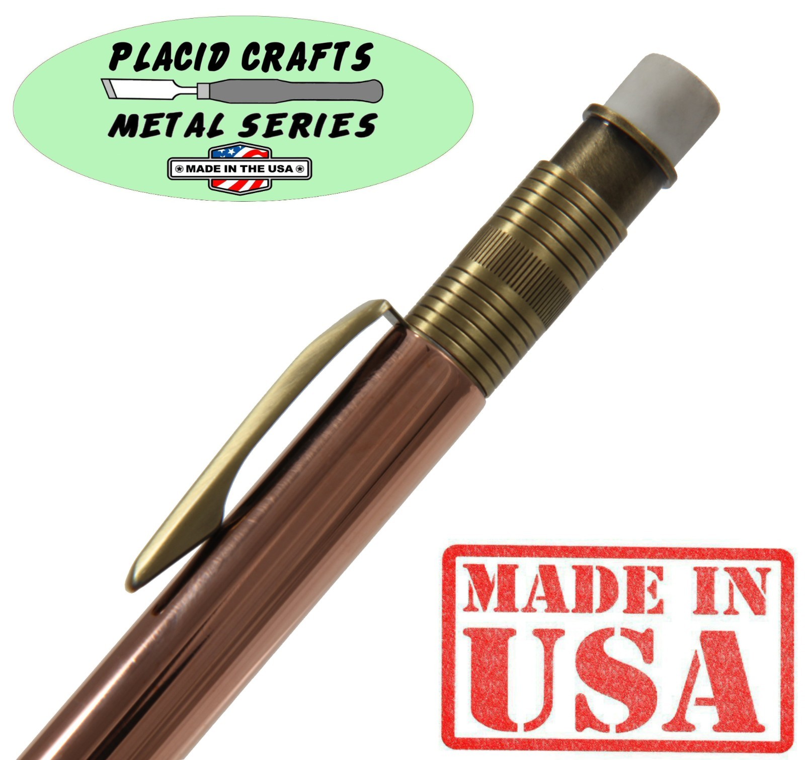 Over & Under Fountain Pen with a Green Cap a Walnut Body & 24ct. Gold / #356