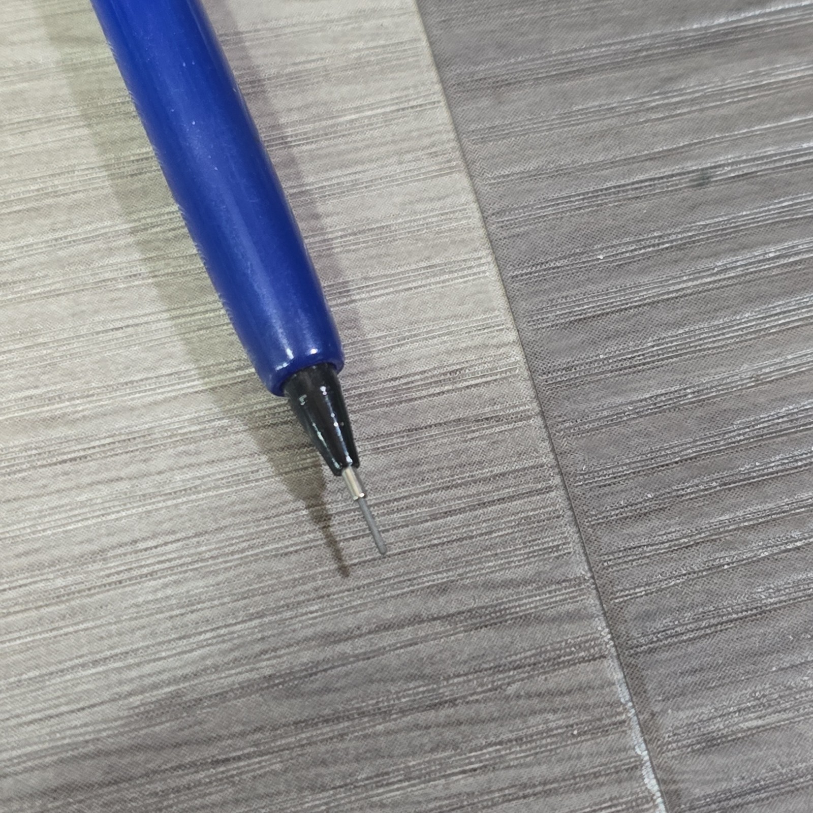 Vintage Nordstrom Mechanical Pencil Advertising Help Desk blue